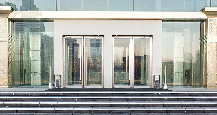 Automatic Sliding Storefront Doors Replacement in Temple Terrace, FL