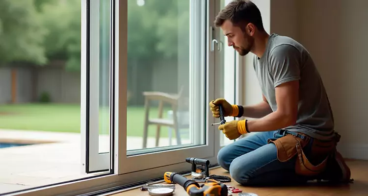 Squeaky Sliding Patio Doors in Temple Terrace, FL