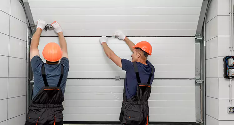 Garage Door Bottom Panel Repair in Temple Terrace, FL