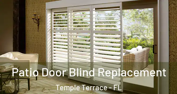 Patio Door Blind Replacement Temple Terrace - FL