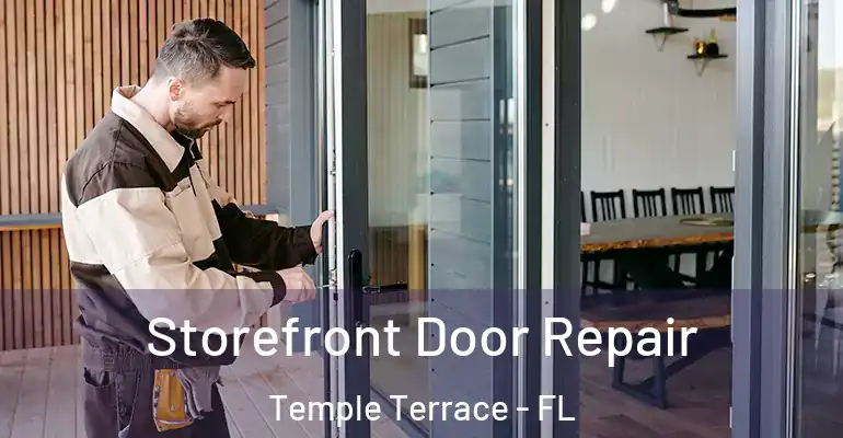 Storefront Door Repair Temple Terrace - FL