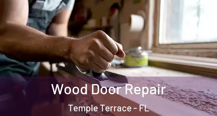 Wood Door Repair Temple Terrace - FL